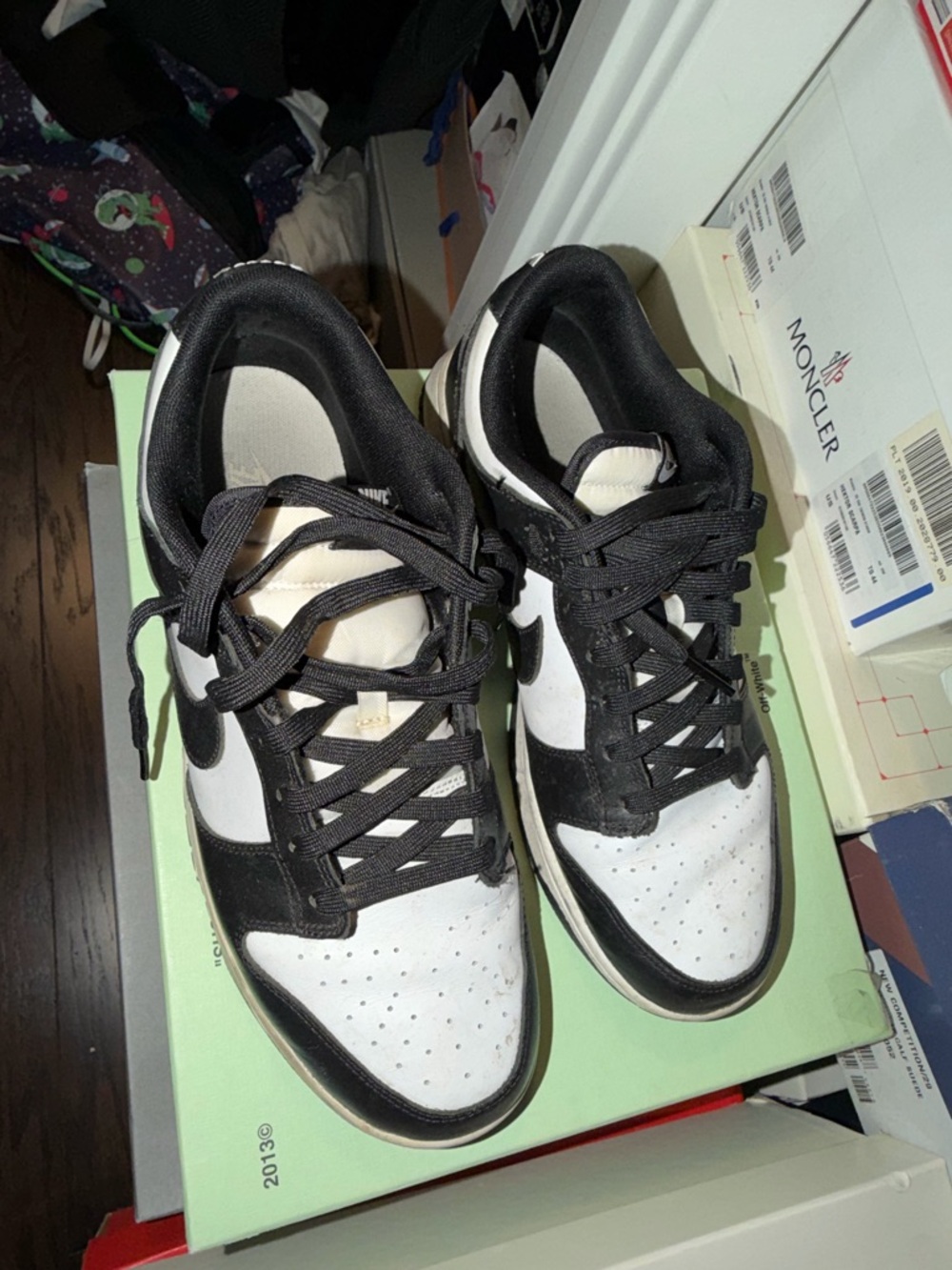 Nike Dunk Low Vintage Premium "Black and White" size 11M